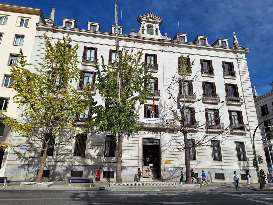 Fachada de la Delegación del Gobierno en Cantabria