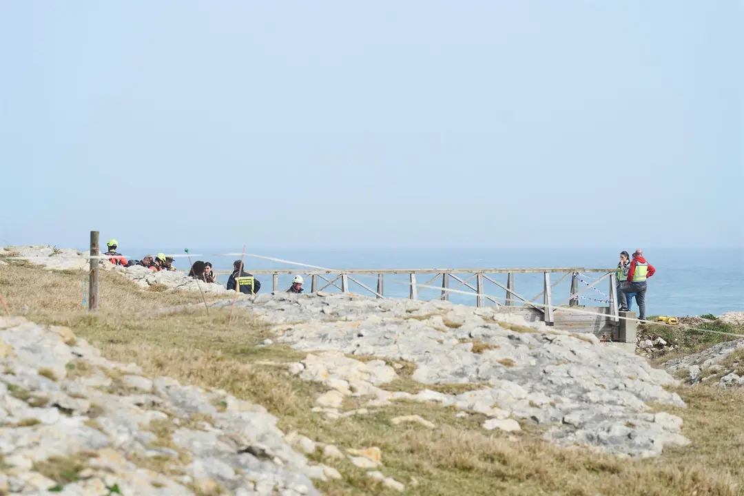 Servicios de emergencias trabajan en El Bocal tras el accidente