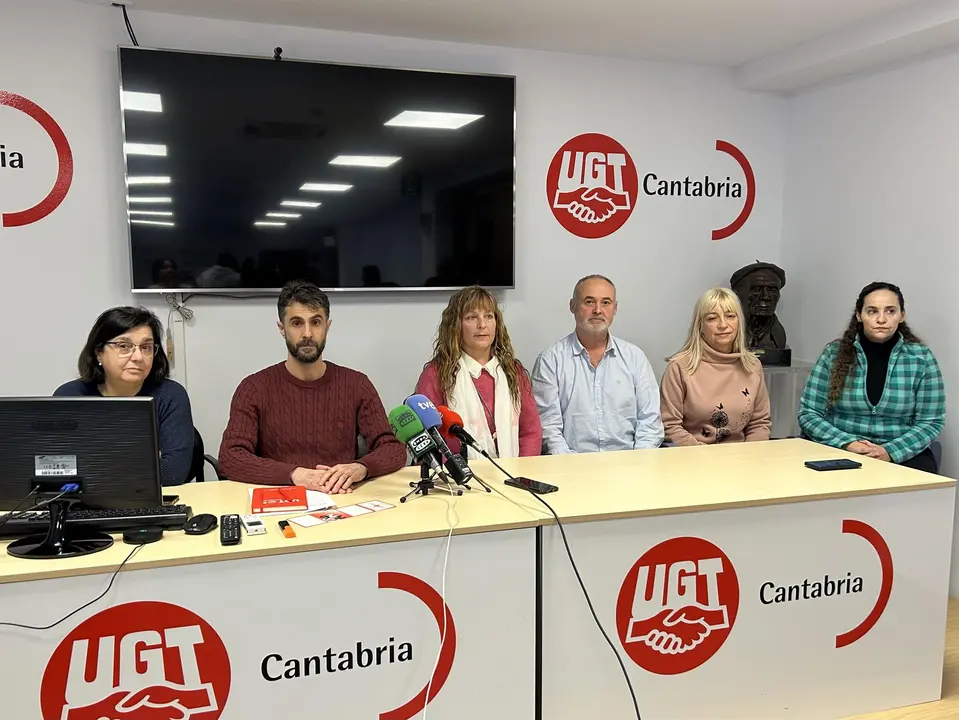 Integrantes del comité de empresa de la Sociedad Regional de Educación, Cultura y Deporte 