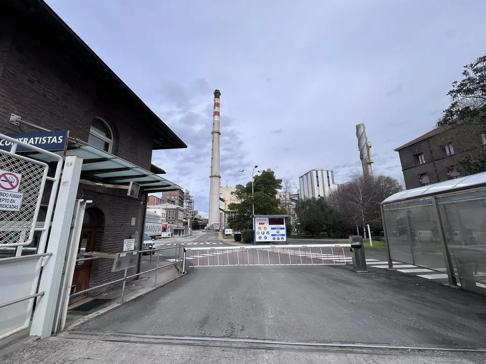 Planta de Solvay en Barreda