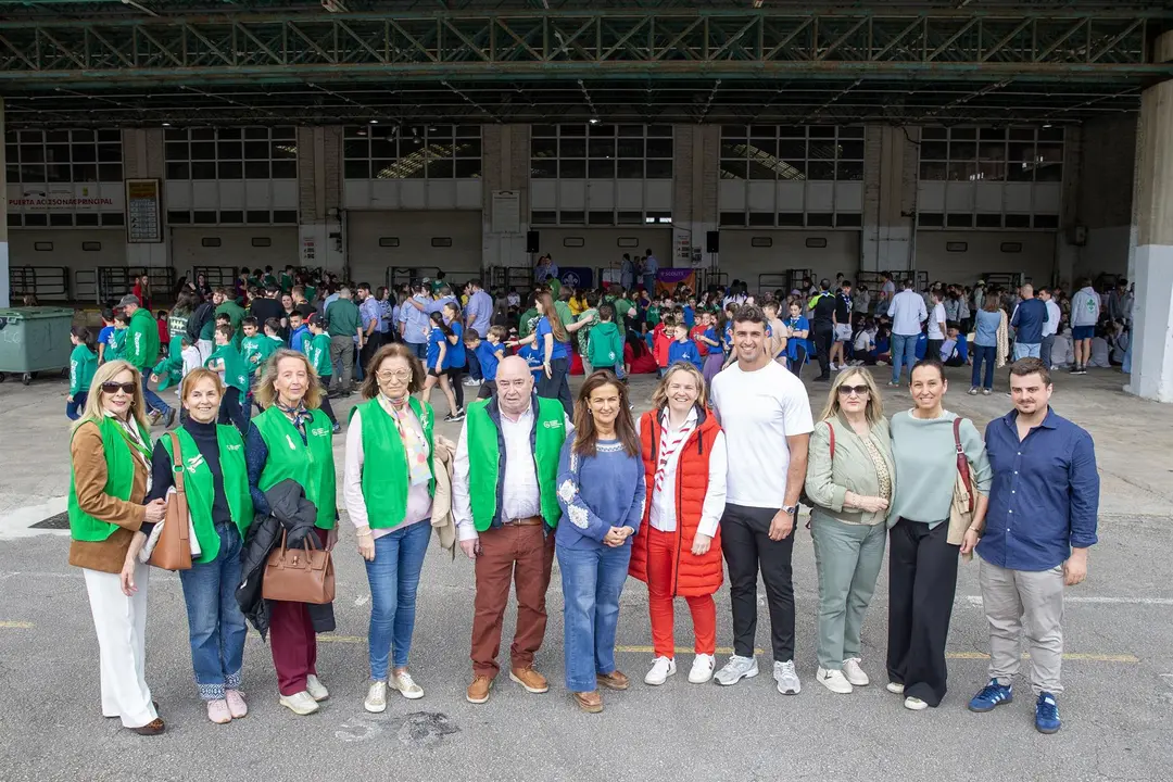 Cerca de 600 jóvenes celebran en Torrelavega San Jorge, patrón de los scouts