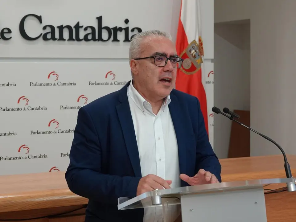 Archivo - El portavoz del Grupo Parlamentario Regionalista, Pedro Hernando 