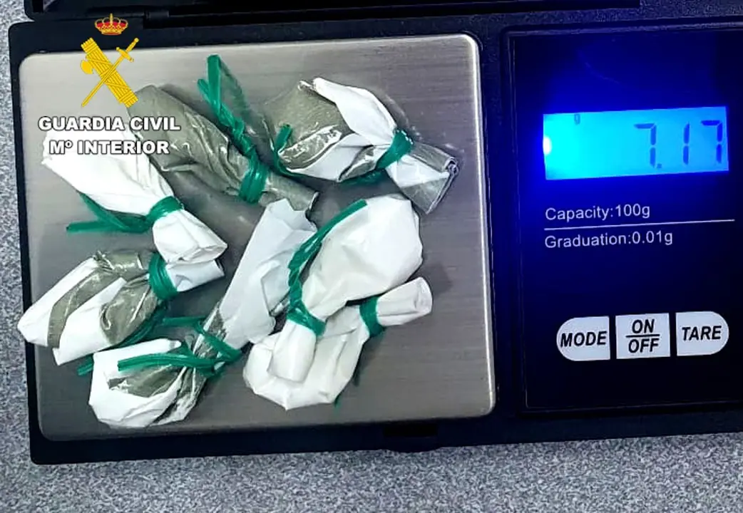 Envoltorios de cocaína 