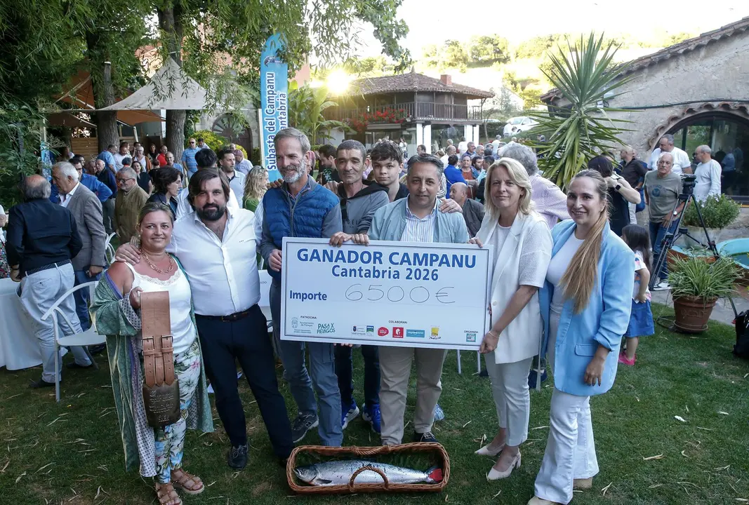 El restaurante El Puerto compra el 'campanu' de Cantabria por 6.500 euros 