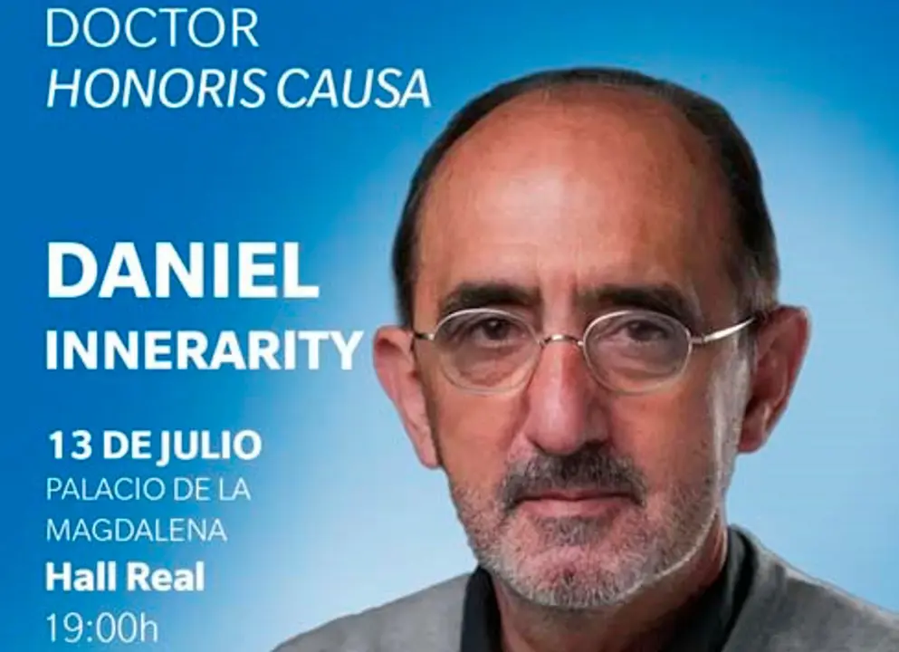 El catedr&aacute;tico Daniel Inneratity ser&aacute; investido este lunes doctor honoris causa por la UIMP