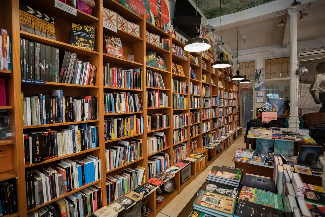 Interior de una librería 