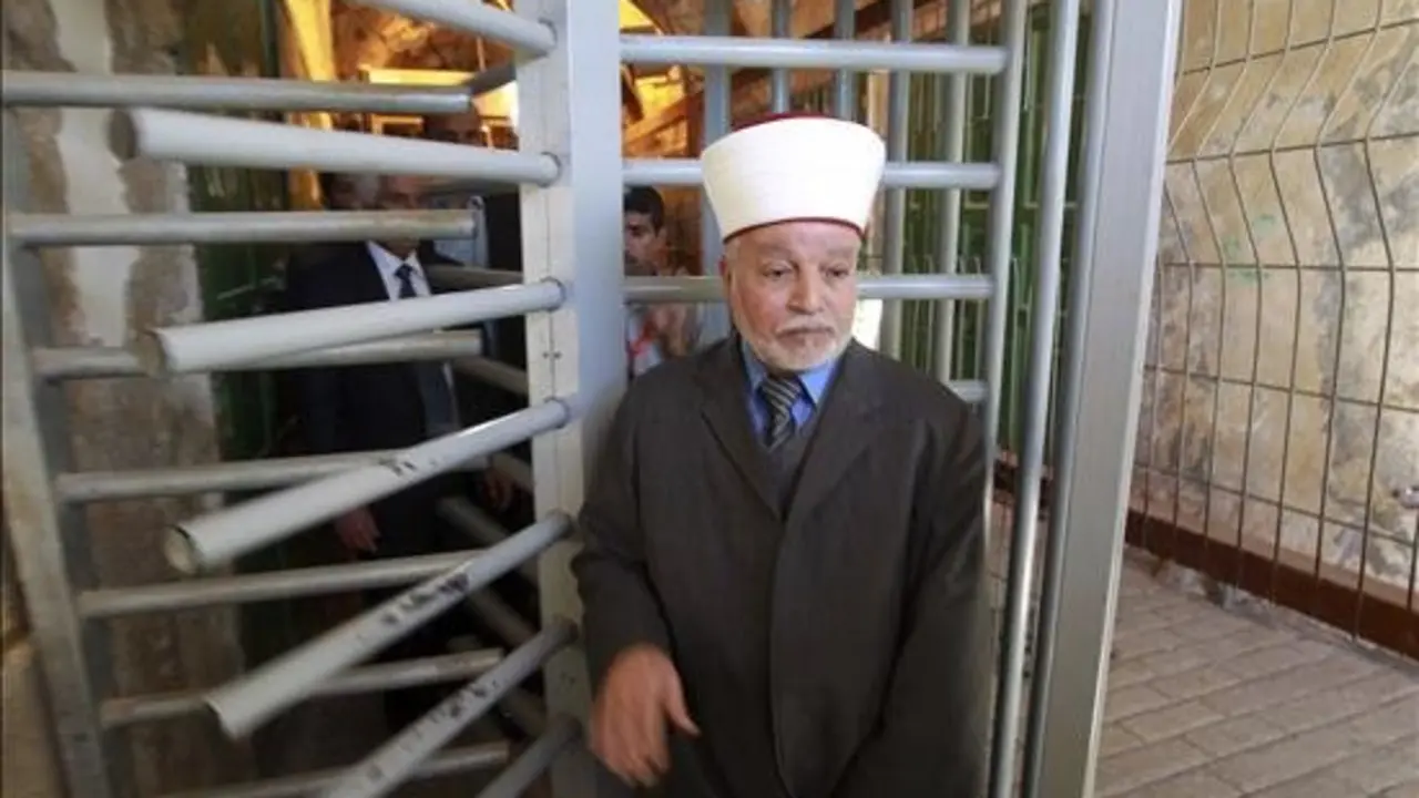 El gran mufti de Jerusal&eacute;n, Mohamed Husein. EFE/Archivo