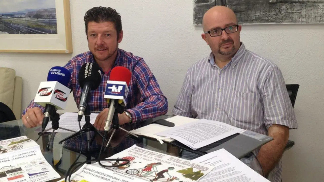 Rueda de prensa de la presentaci&oacute;n del Festival Solidario