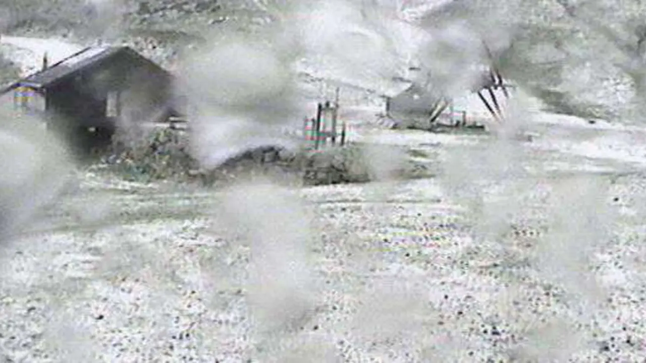 Imagen de la nevada ca&iacute;da en Alto Campoo