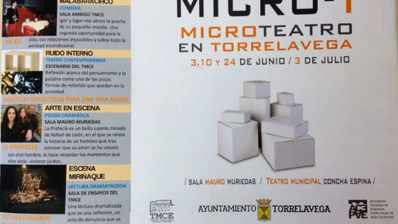 Esta edici&oacute;n de Microteatro finalizar&aacute; el pr&oacute;ximo 3 de julio con las actuaciones de Caf&eacute; de las Artes Teatro, La Machina Teatro y Alberto Pineda.