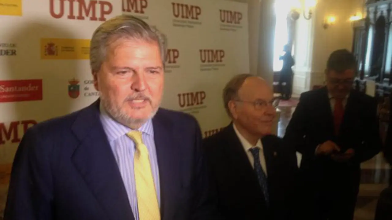 El ministro de Educaci&oacute;n en funciones, &Iacute;&ntilde;igo M&eacute;ndez de Vigo