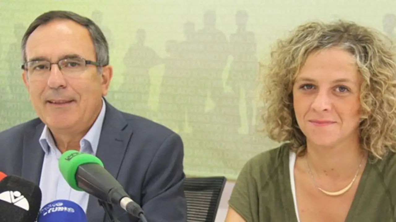 El alcalde y la concejala Patricia Portilla en rueda de prensa esta ma&ntilde;ana