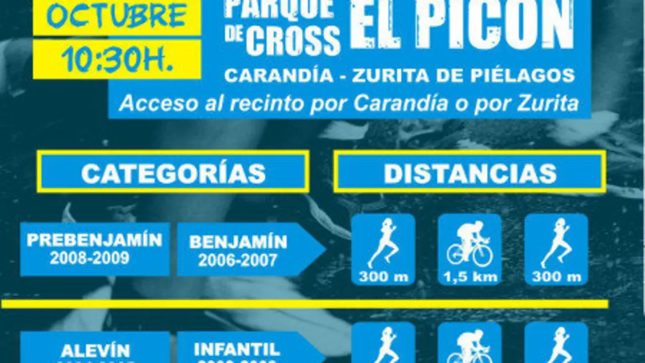 CARTEL IV DUATLON POPULAR 'EL PIC&Oacute;N'