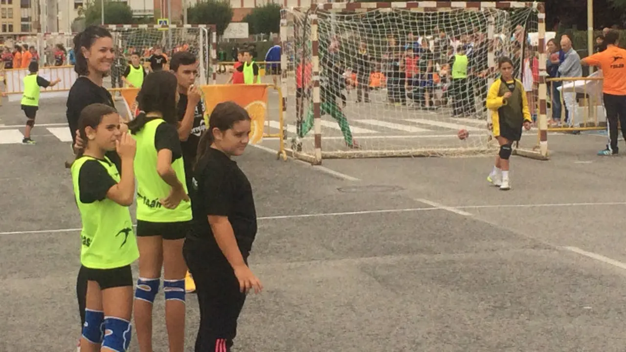 Las calles se han llenado de balonmano