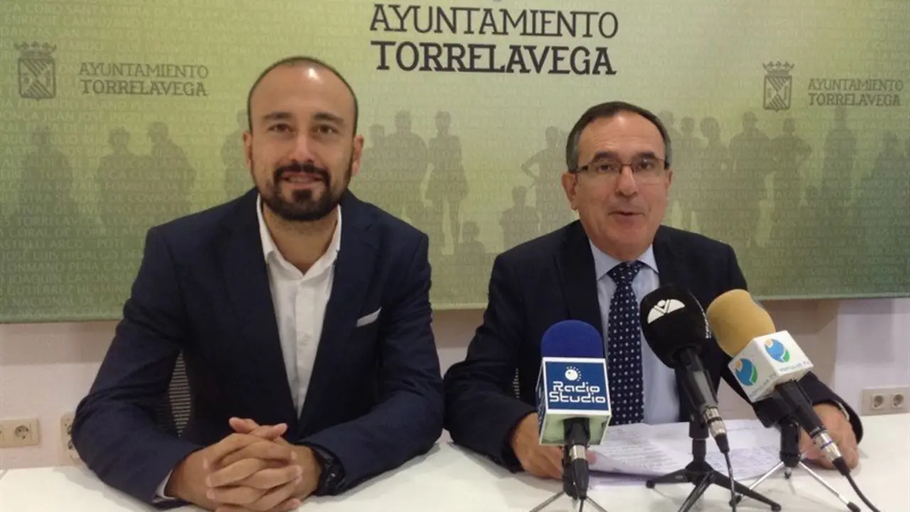 Alcalde y primer teniente de alcalde de Torrelavega