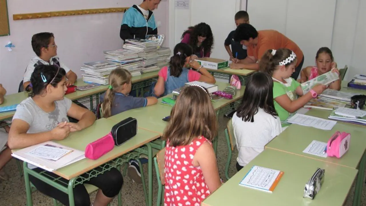 Alumnos en un colegio. Foto| Archivo