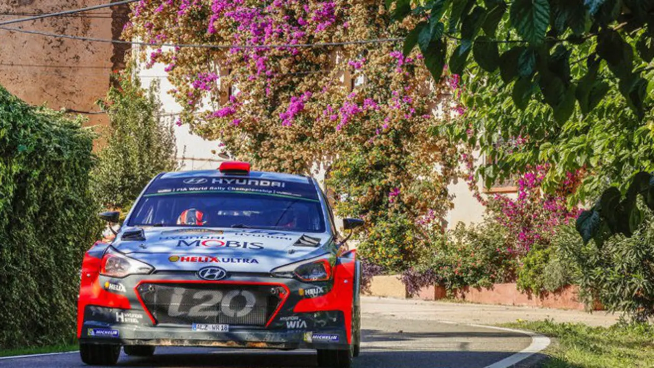 Dani Sordo a bordo de su Hyundai i20