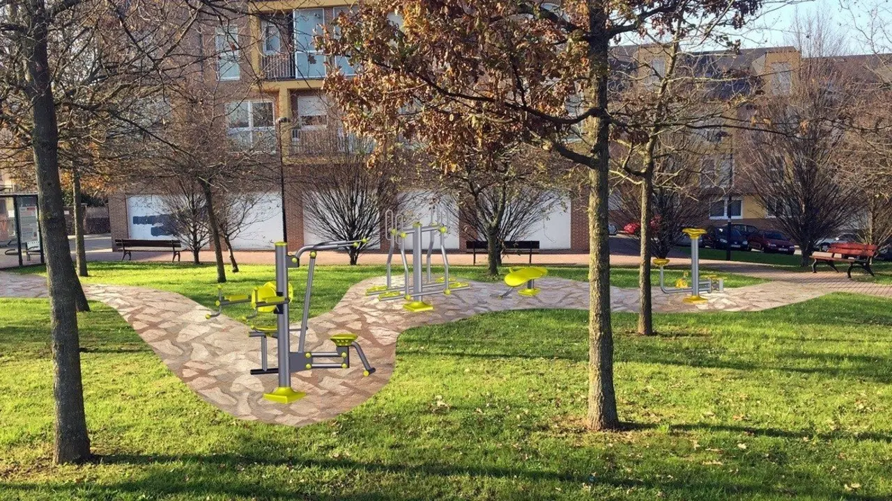 Simulaci&oacute;n de elementos situados en el parque