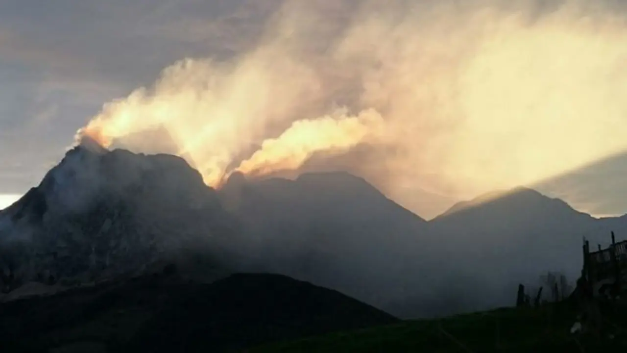 Cantabria tiene 27 incendios activos en zonas altas