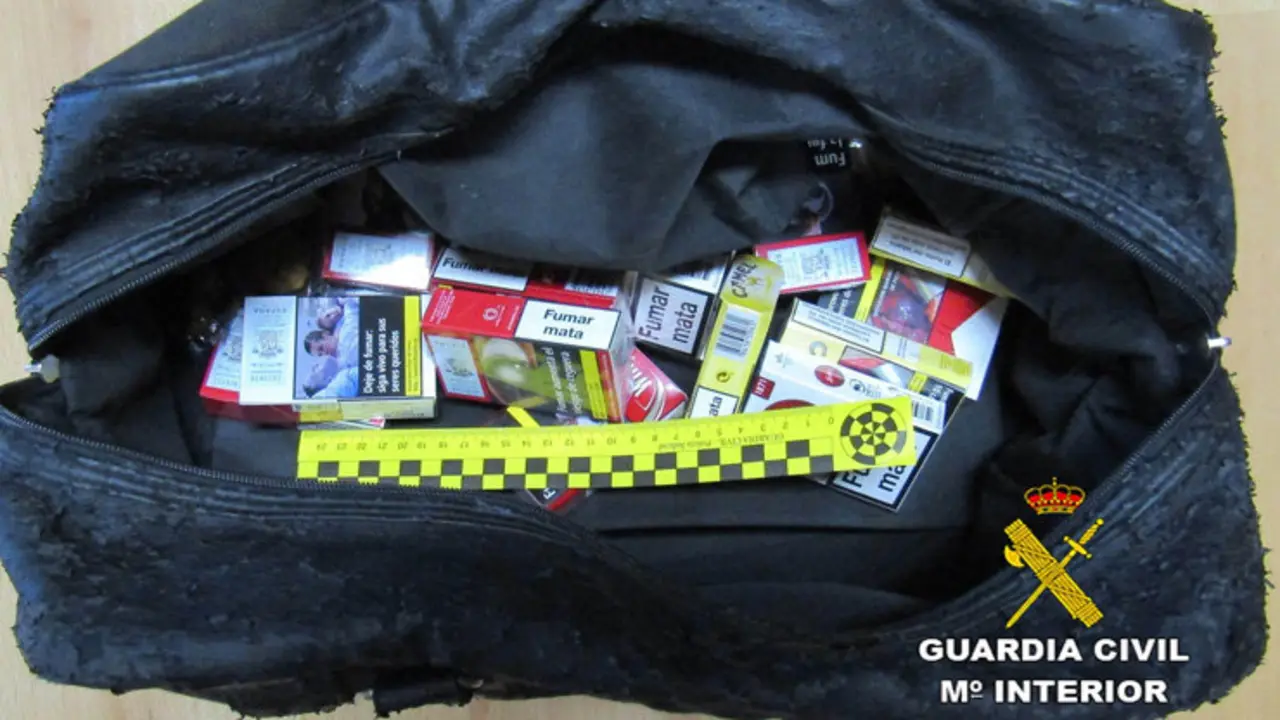 Material incautado durante la operaci&oacute;n