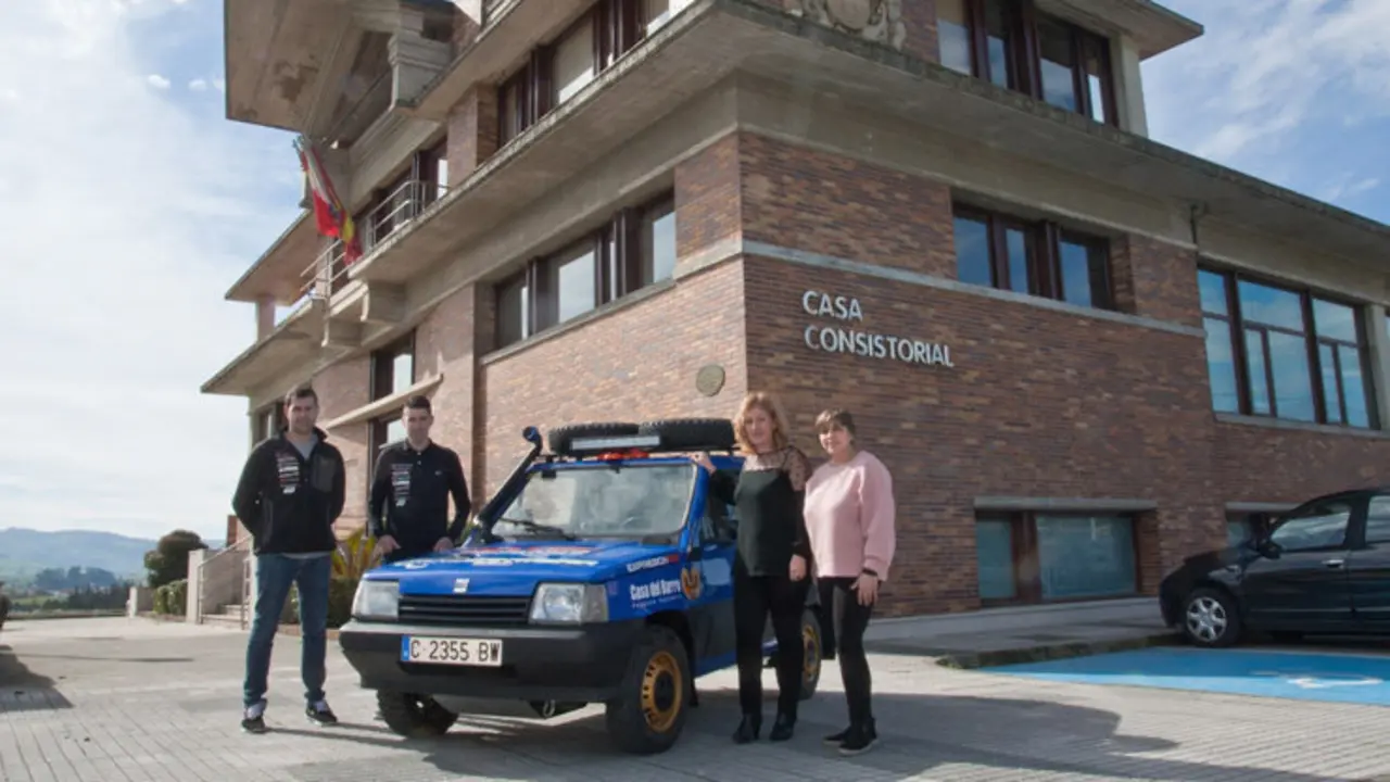 Visita de los participantes al Ayuntamiento