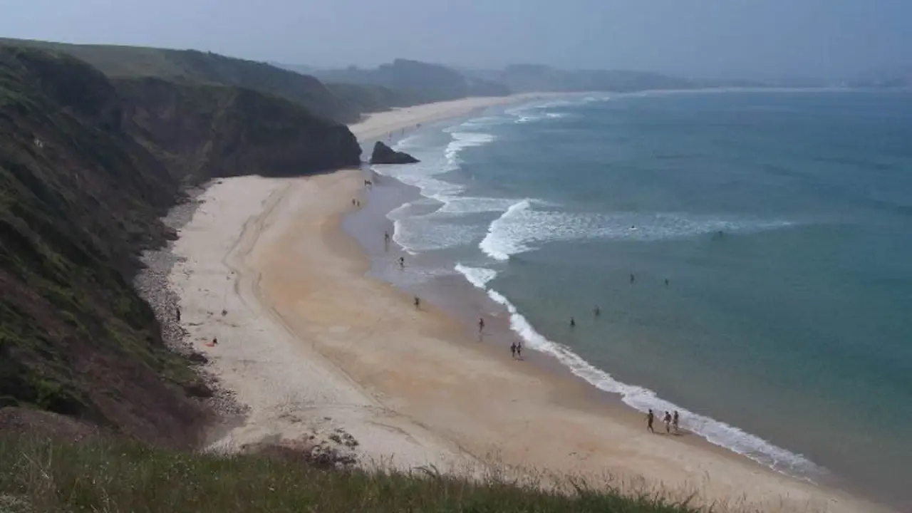 Playa de Gerra en San Vicente de la Barquera