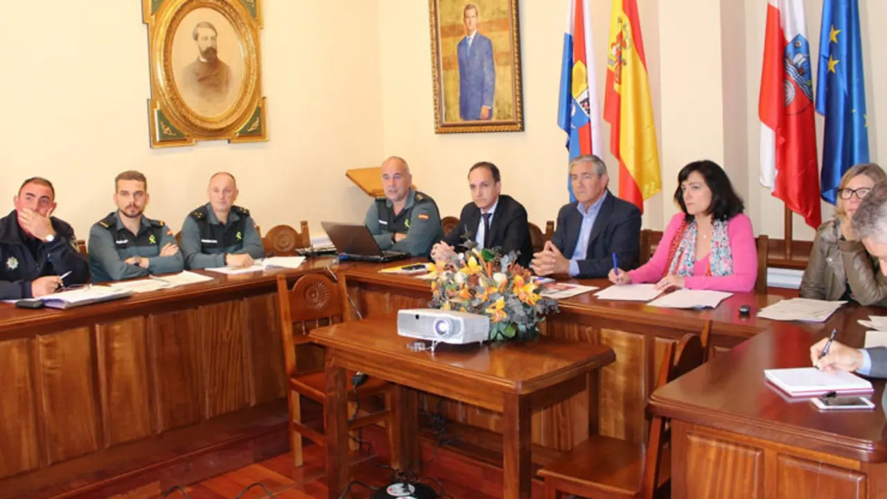 Junta de seguridad en el municipio