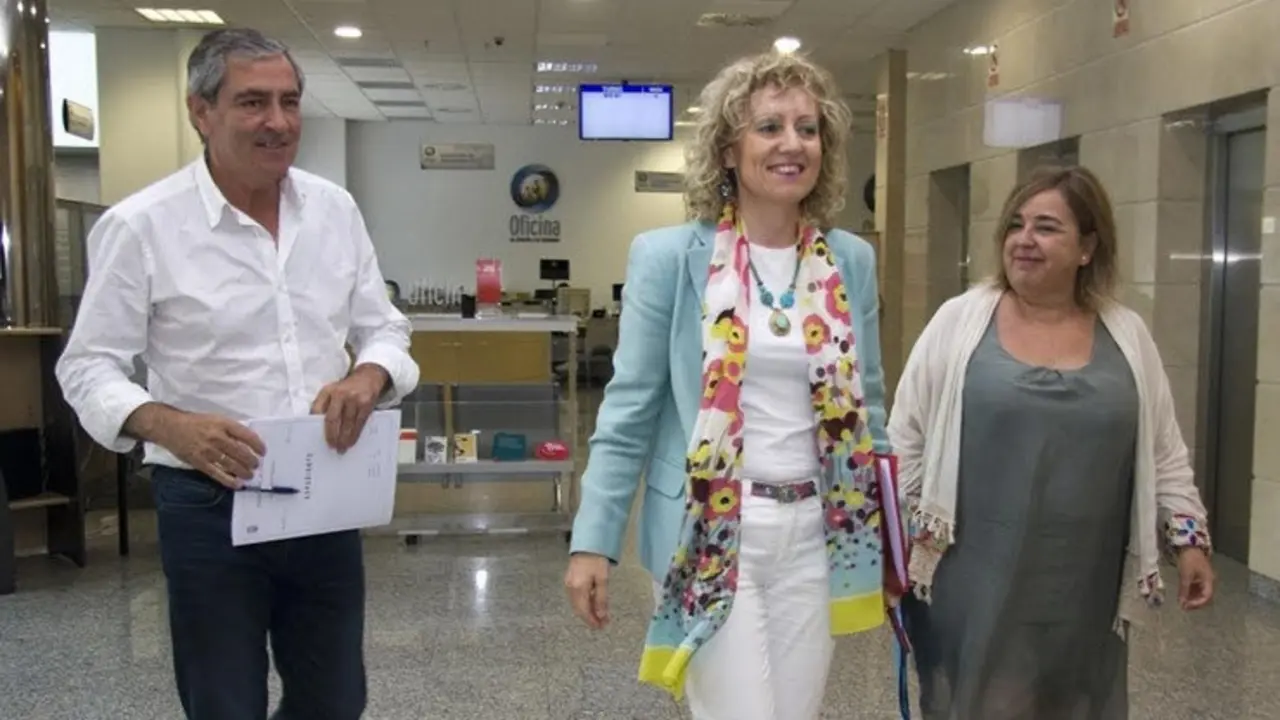 Reuni&oacute;n del alcalde con la vicepresidenta