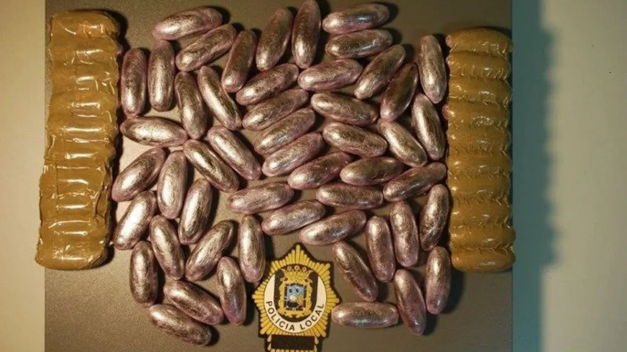 Se encontr&oacute; una bolsa de pl&aacute;stico con 71 bellotas de hach&iacute;s.