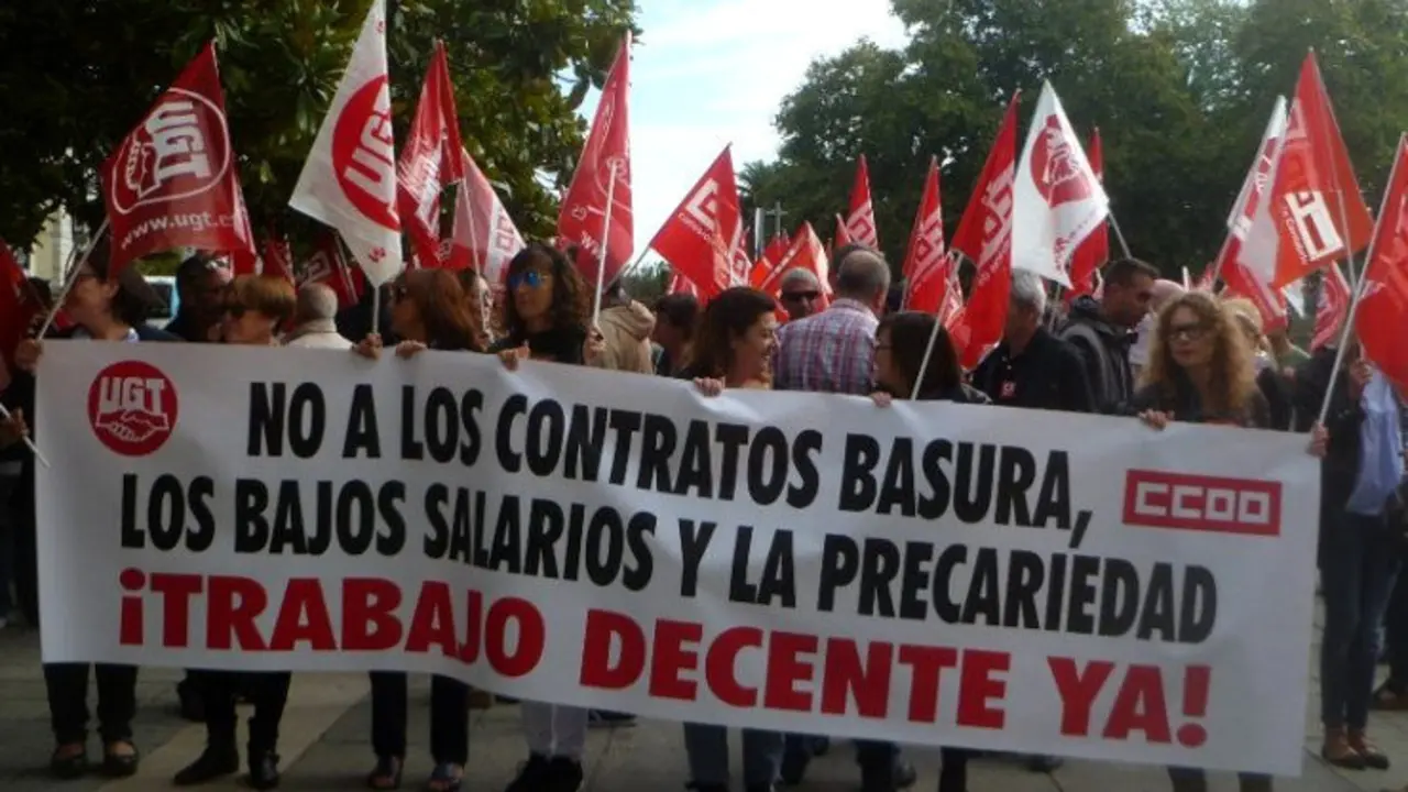 Imagen de archivo de una manifestaci&oacute;n