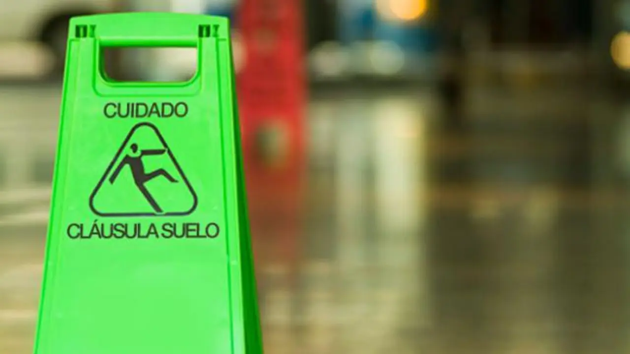 Cartel contra las cl&aacute;usulas suelo