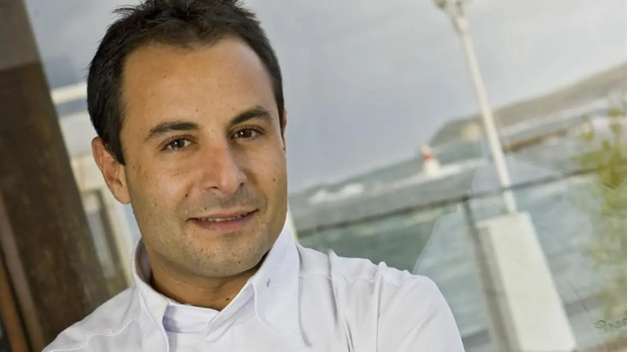 El chef c&aacute;ntabro &Oacute;scar Calleja