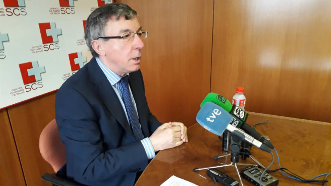 El gerente del SCS, Juli&aacute;n P&eacute;rez