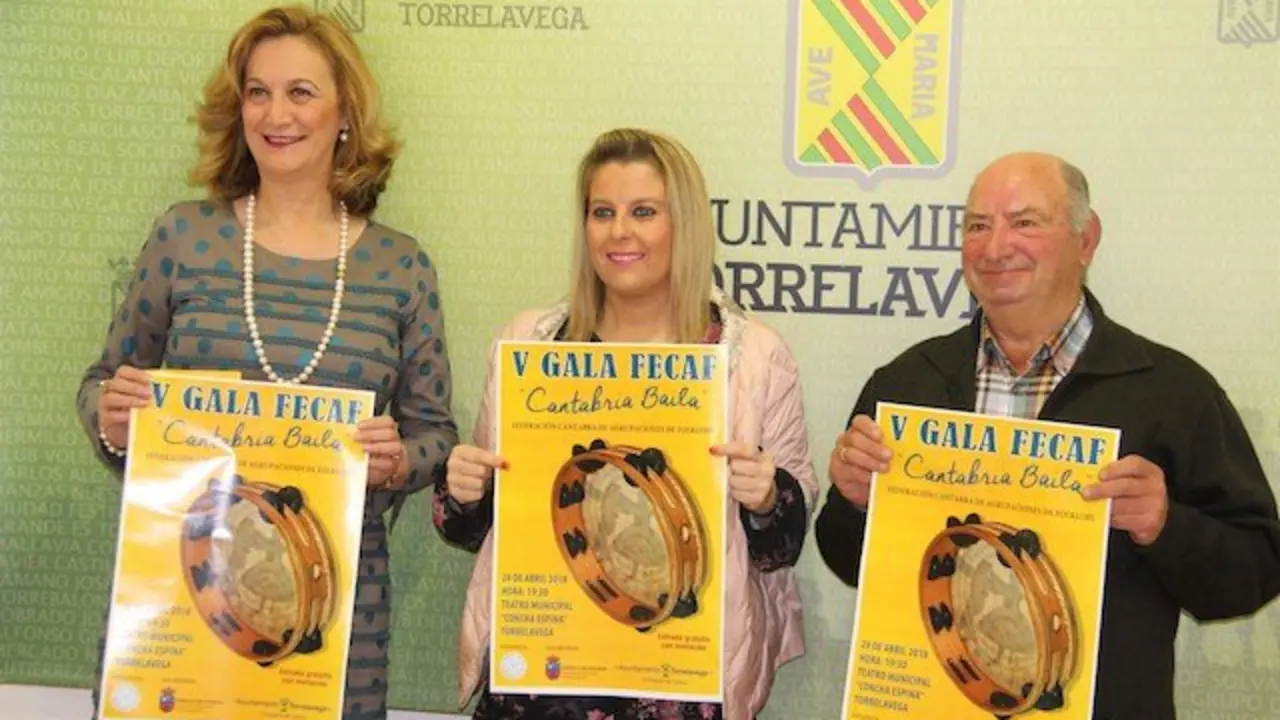 Presentaci&oacute;n de la V Gala FECAF 'Cantabria baila'