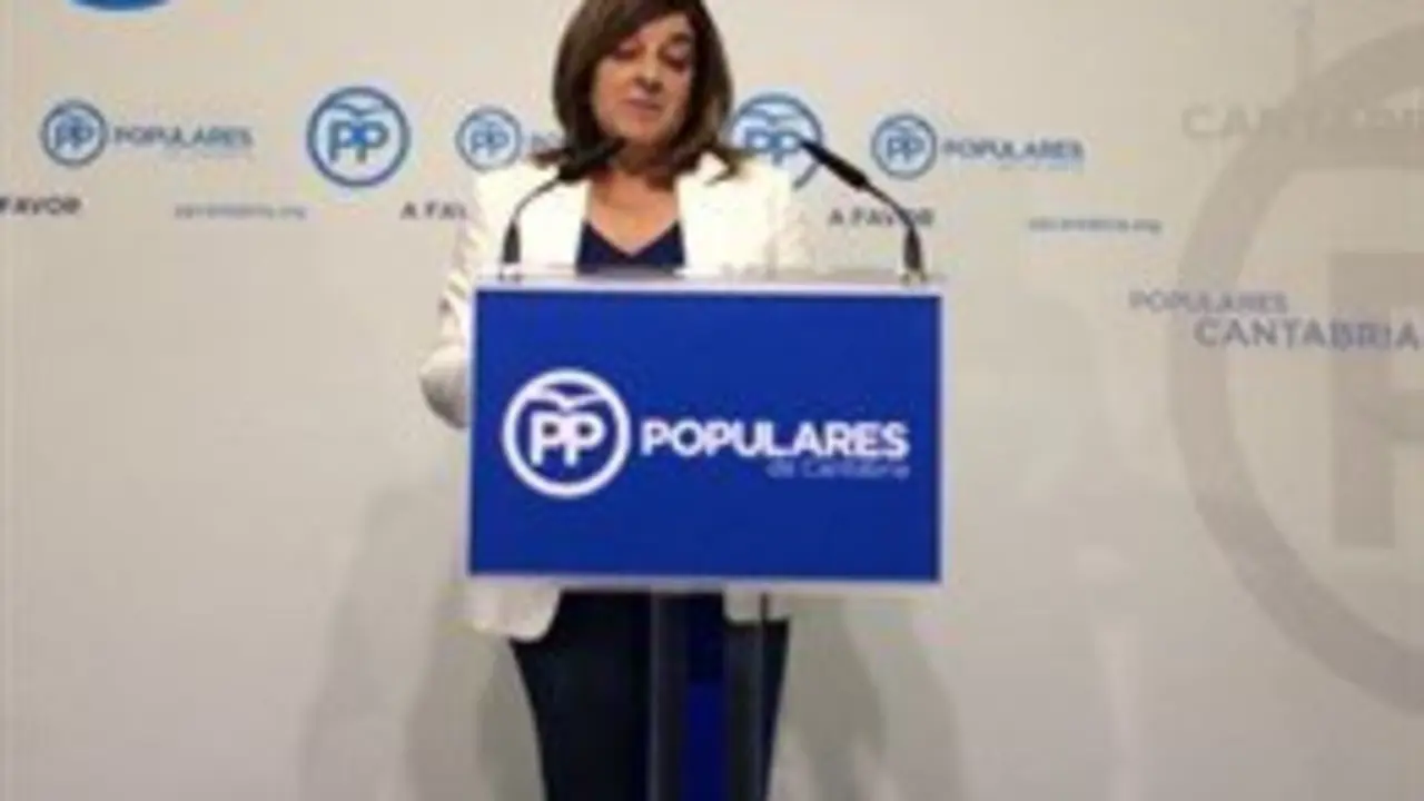 La presidenta del PP c&aacute;ntabro y exconsejera de Sanidad, Mar&iacute;a Jos&eacute; S&aacute;enz de Buruaga