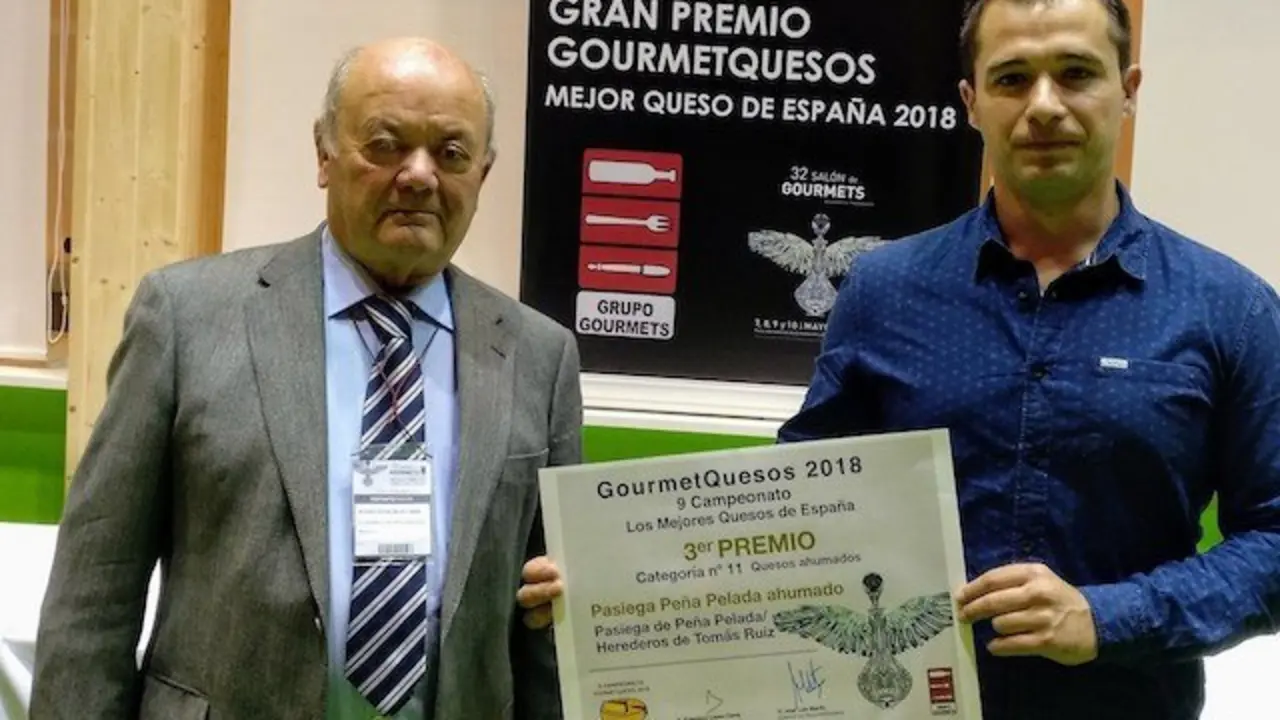 Premio al queso ahumado de La Pasiega de Pe&ntilde;a Pelada
