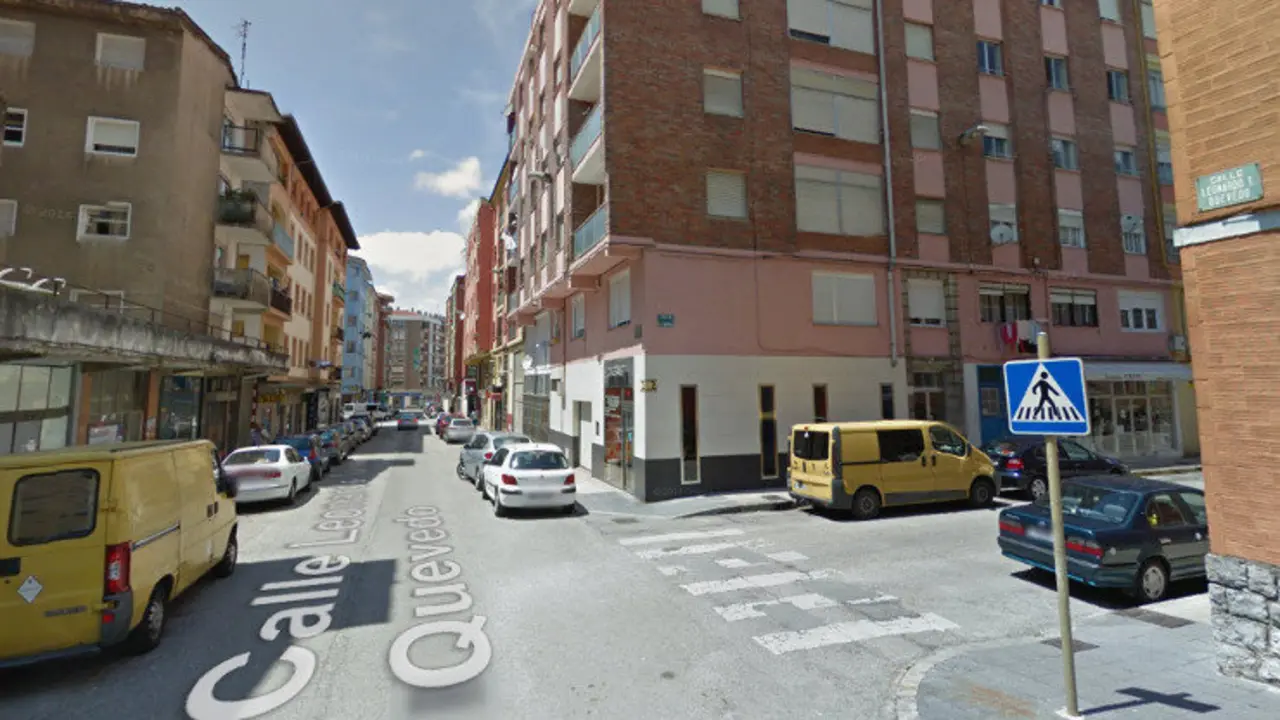 Calle Leonardo Torres Quevedo de Torrelavega. Foto: Google Maps