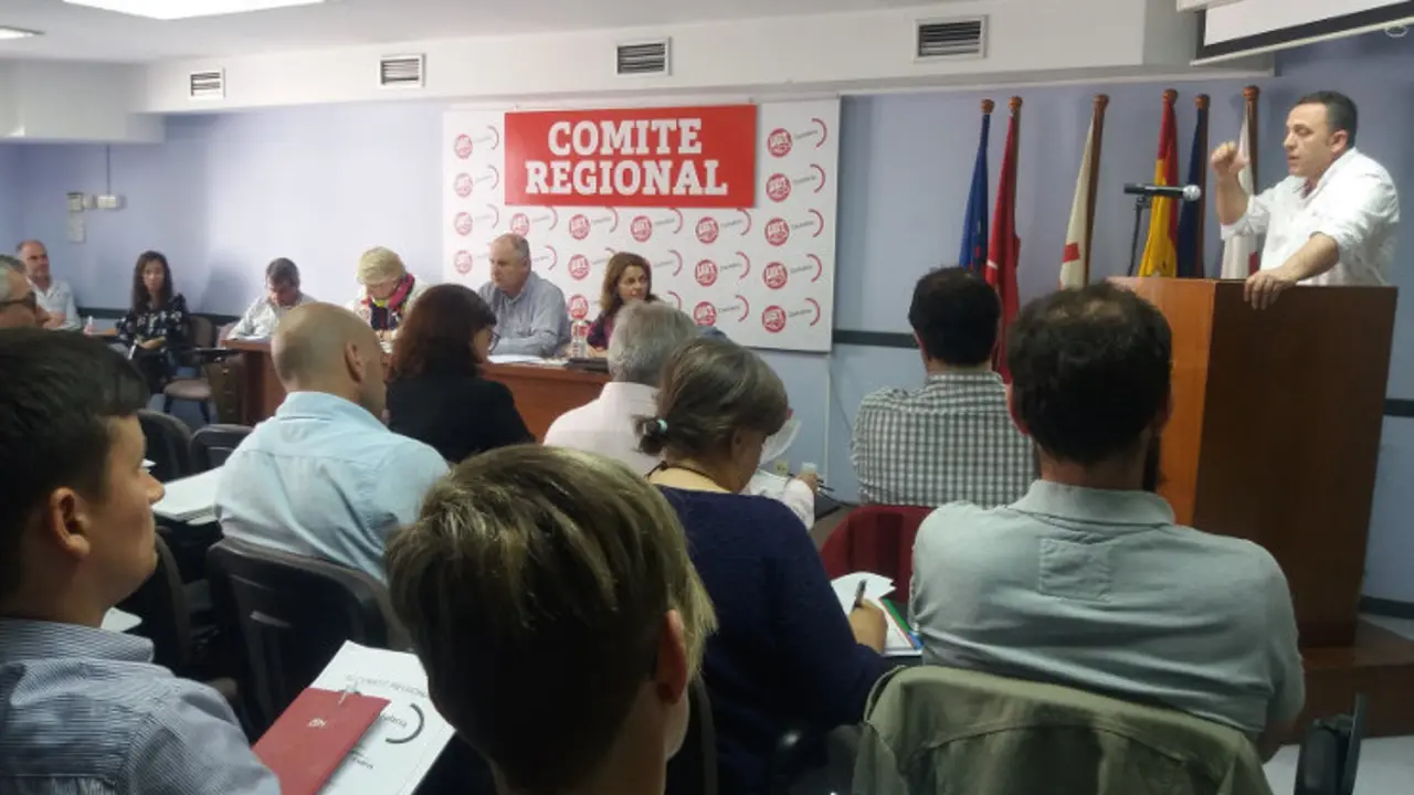 Comit&eacute; Regional de UGT en Cantabria