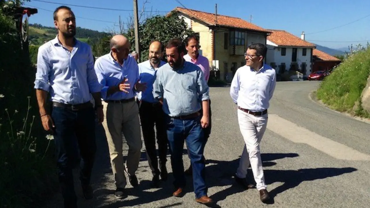 Visita a la carretera de La Monta&ntilde;a