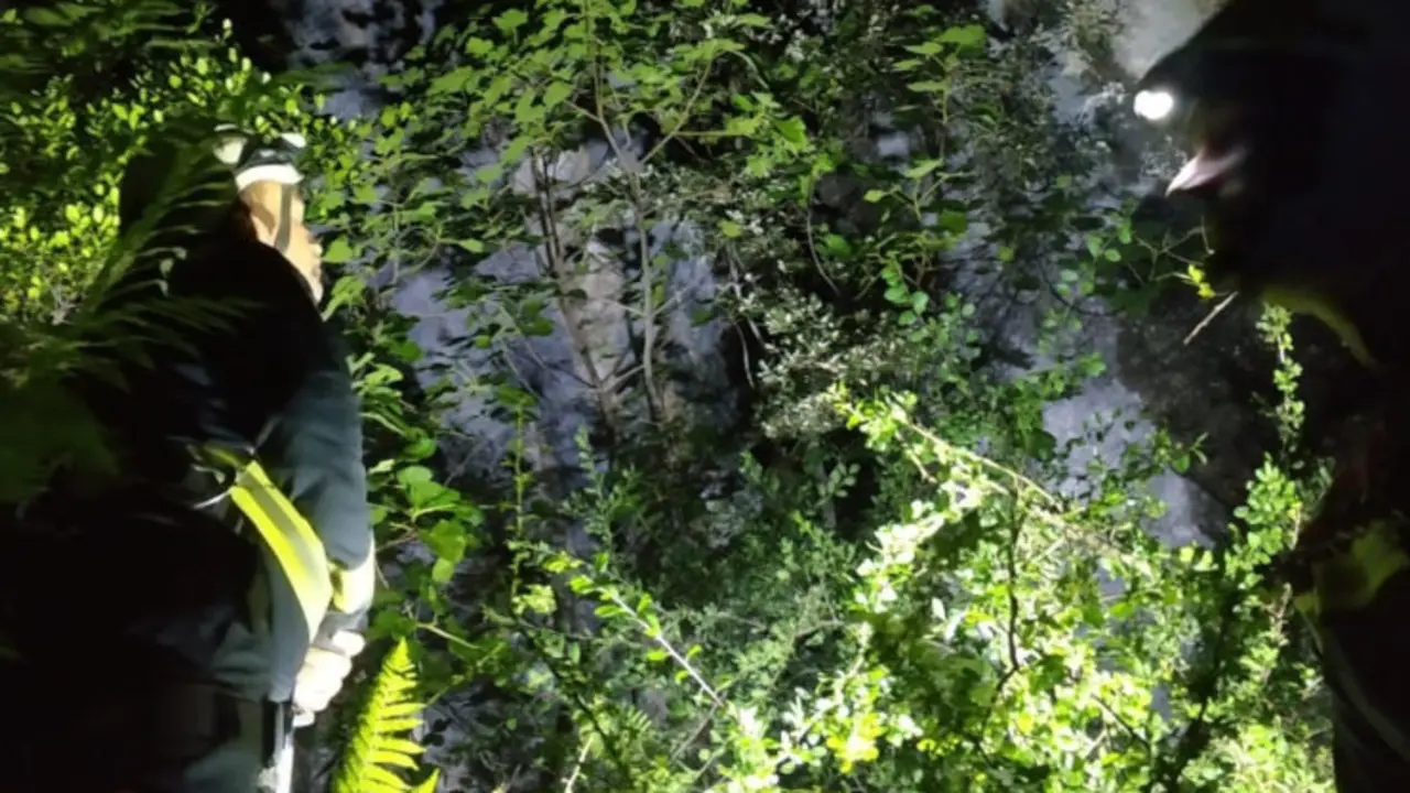 Rescate en la v&iacute;a ferrata