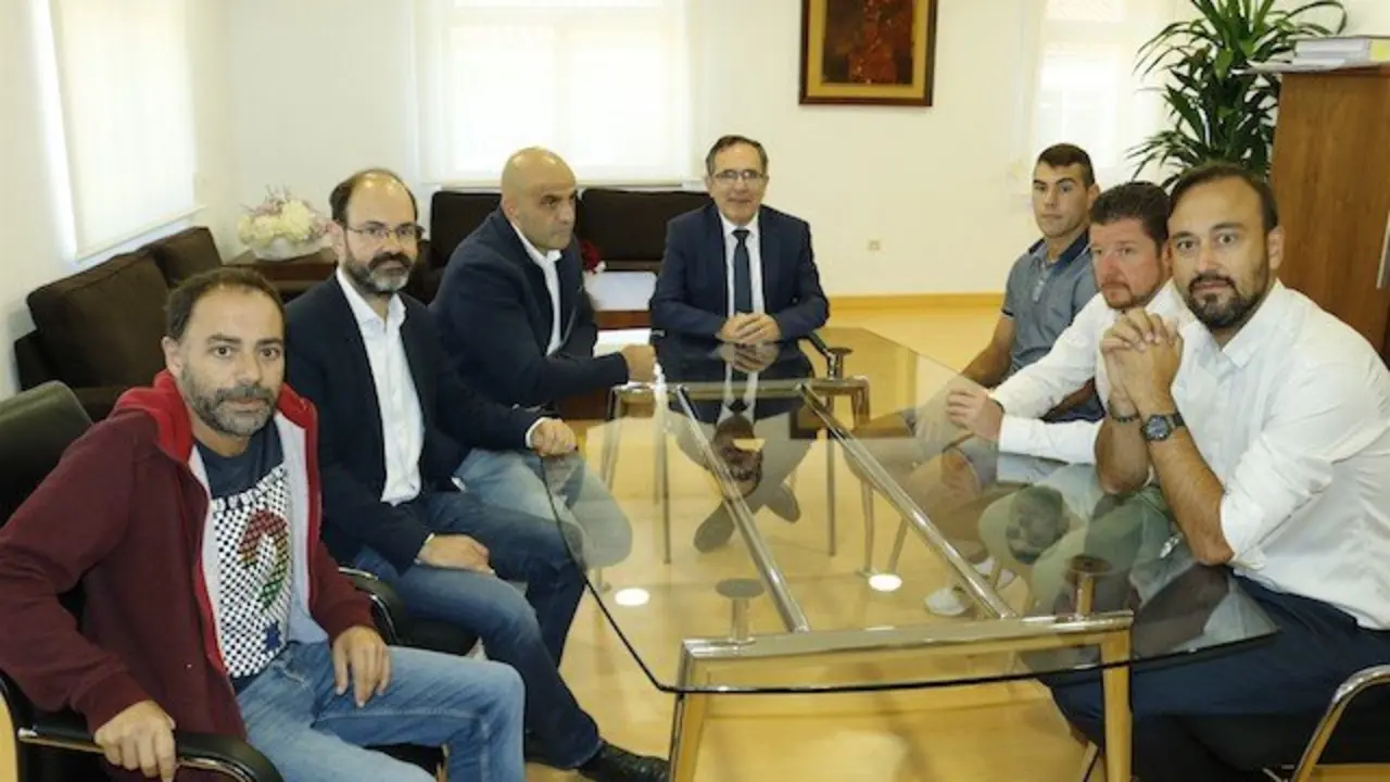 Reuni&oacute;n con Sergio Garc&iacute;a