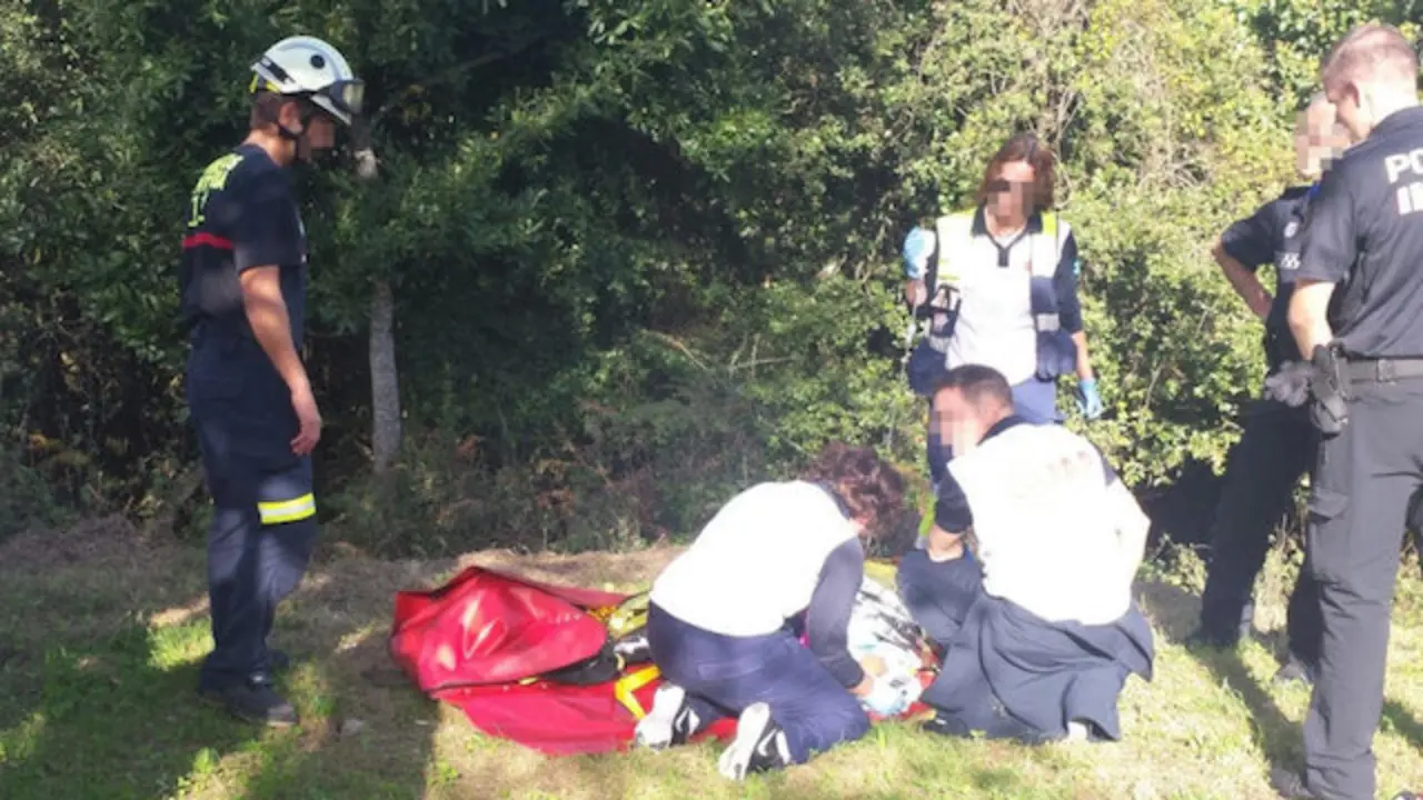 La afectada se encontraba realizando senderismo cuando ha sentido malestar