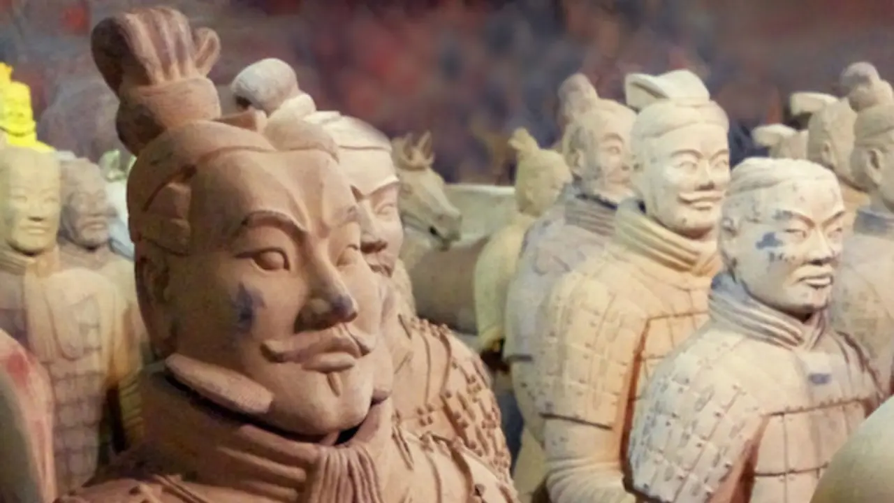 R&eacute;plicas de los guerreros de Xian