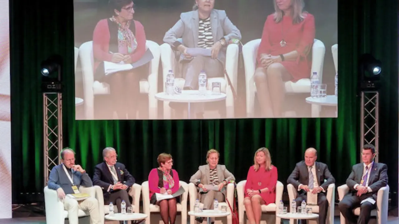 La consejera de Sanidad, Mar&iacute;a Luisa Real, en la VI Convenci&oacute;n de la Profesi&oacute;n M&eacute;dica