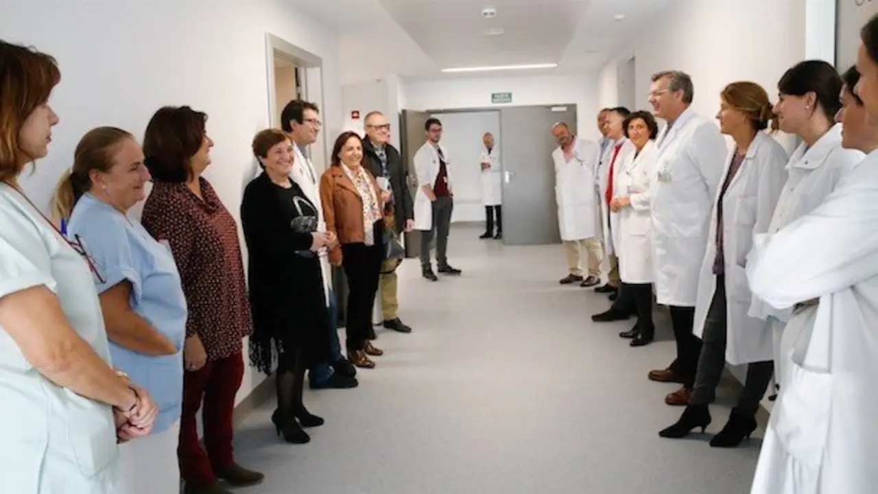 Real visita el hospital