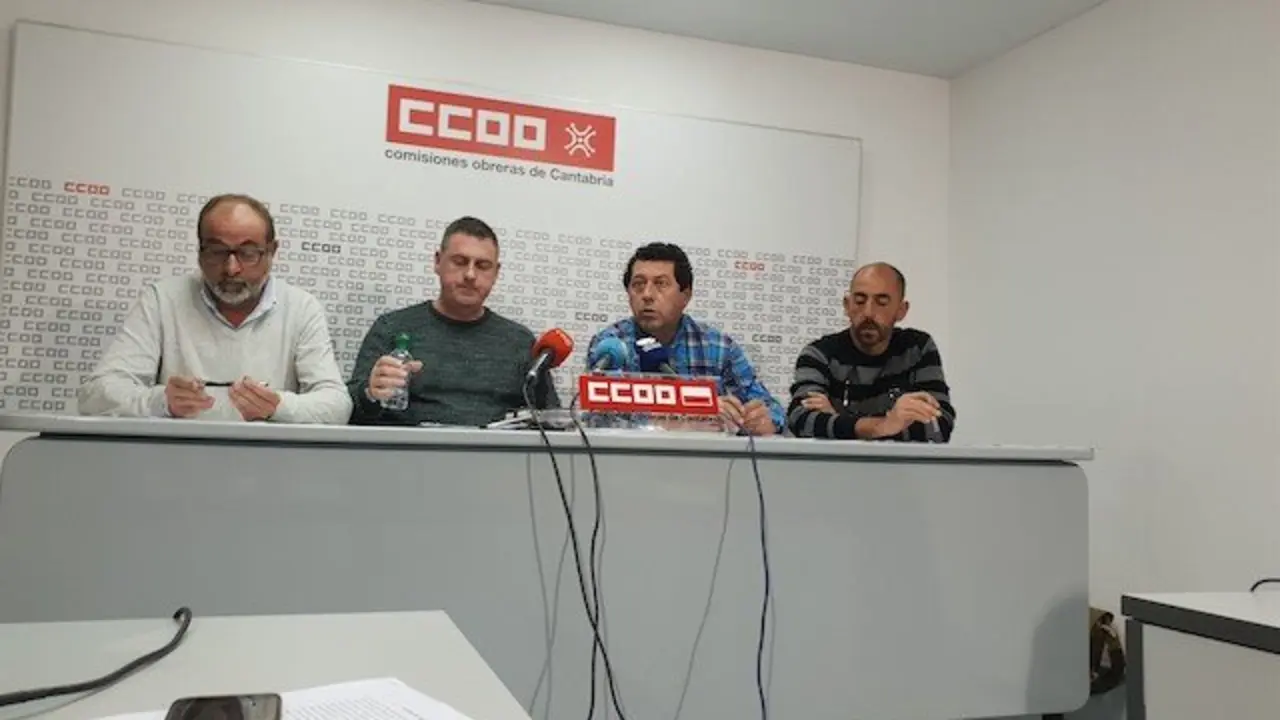 Miembros dell comit&eacute; de empresa de MARE