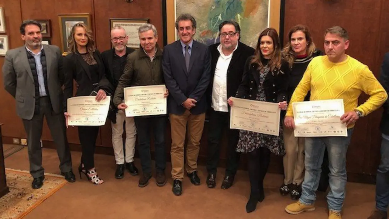 entrega de premios del concurso de escaparates