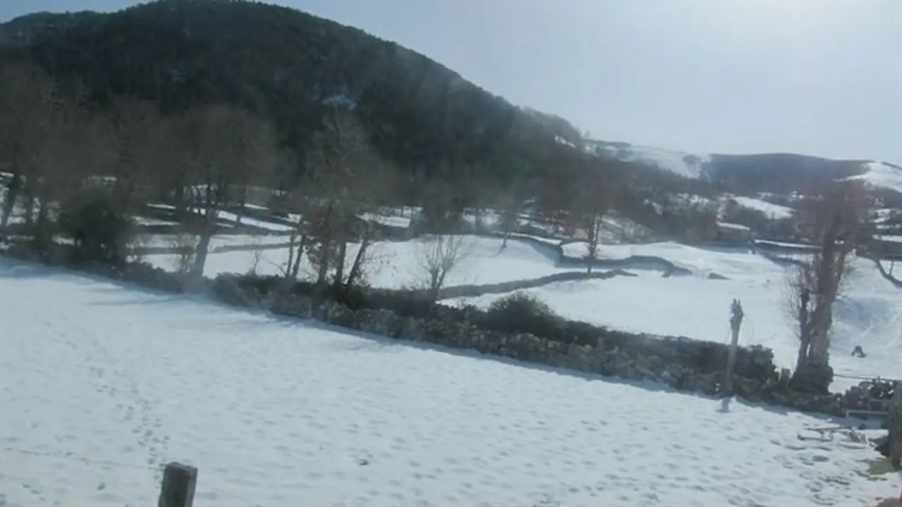 La alerta de nieve estar&aacute; activa durante todo el fin de semana