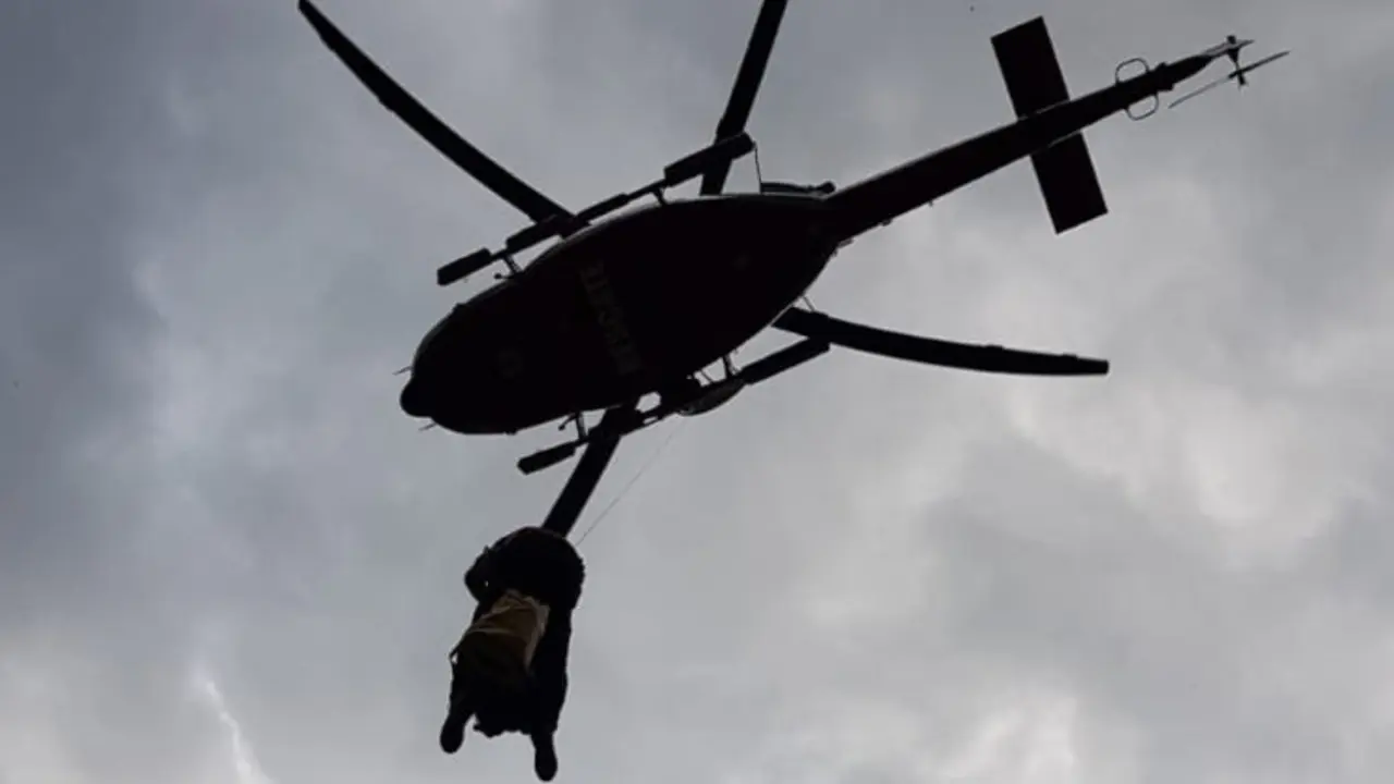 Helic&oacute;ptero del 112 Cantabria