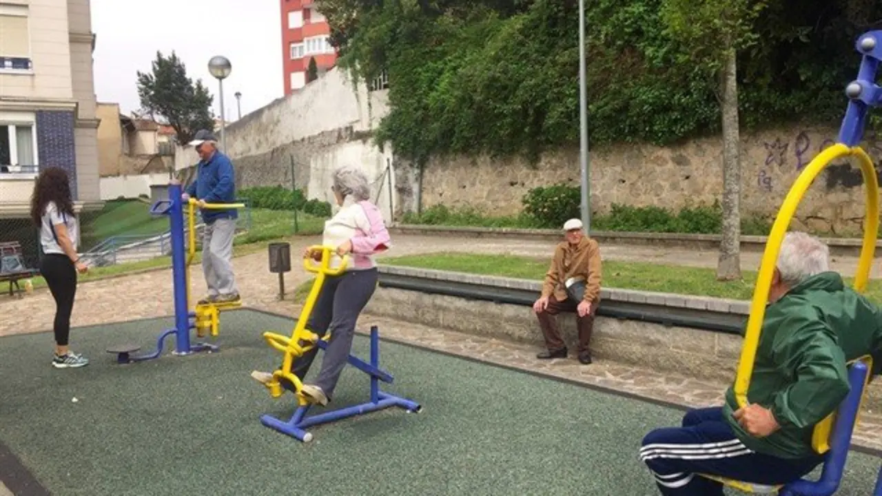 Aparatos de ejercicio biosaludable